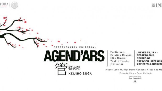 Presentación de Agend’Ars: poesía japonesa de Keijiro Suga